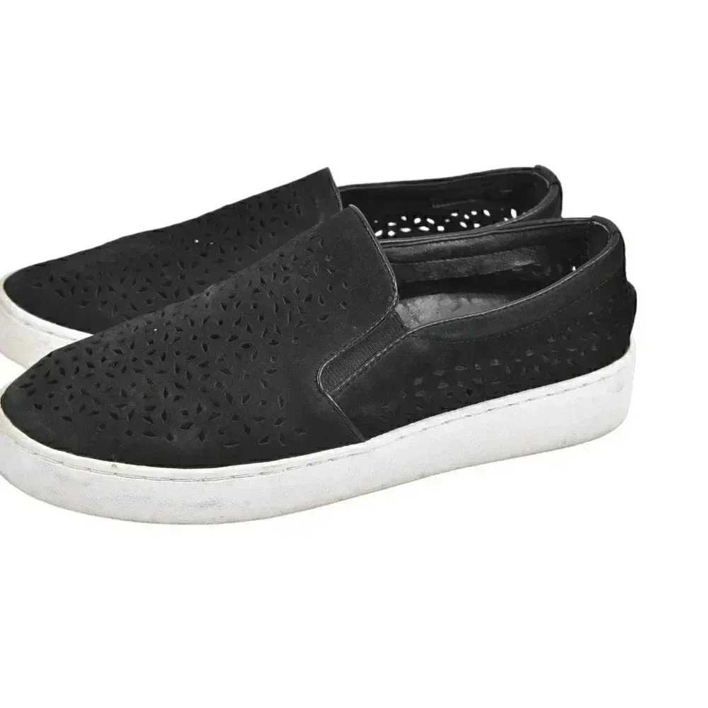 Vionic Splendid Midi Perf Slip-on Sneakers Leather Orthotic Arch Support Size  6 - Picture 7 of 11